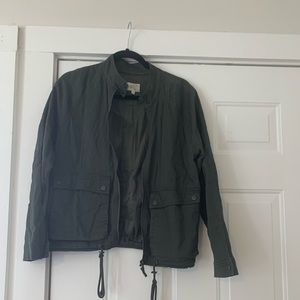 Green Bomber Jacket